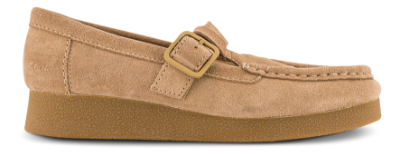 Clarks Wallabee T-Bar Sko Dark Sand CL26183152