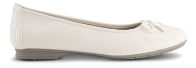 Jana Softline Ballerina Hvit 8-22163-41