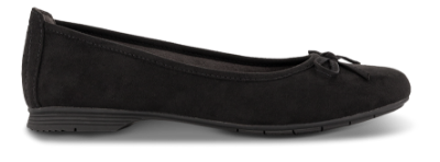 Jana Softline Ballerina Svart 8-22164-41