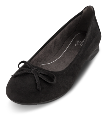 Jana Softline Ballerina Svart 8-22164-41