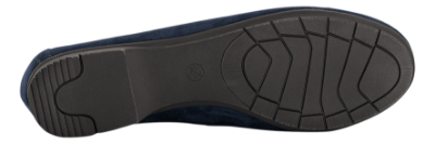 Jana Softline Ballerina Blå 8-22164-41