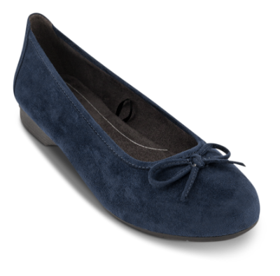 Jana Softline Ballerina Blå 8-22164-41