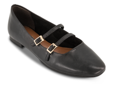 Tamaris Mary Jane Ballerina Svart 1-22142-44