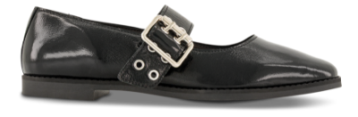 Cashott Mary Jane Ballerina Sort 61252402