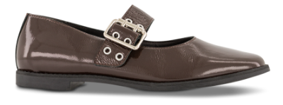 Cashott Mary Jane Ballerina Brun 61252402