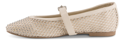 Marco Tozzi Mary Jane Ballerina Beige 2-22120-46