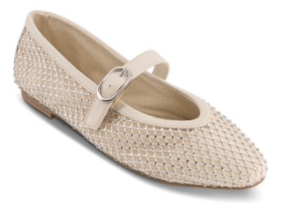 Marco Tozzi Mary Jane Ballerina Beige 2-22120-46