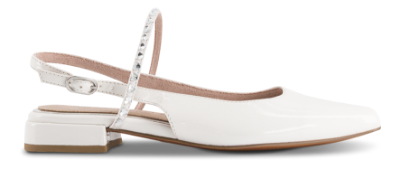 Marco Tozzi Slingback Ballerina Hvid 2-89400-46 418