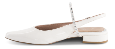 Marco Tozzi Slingback Ballerina Hvid 2-89400-46 418