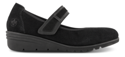 Rieker Mary Jane Ballerina Sort L5357-00