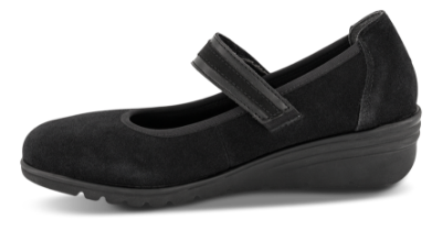 Rieker Mary Jane Ballerina Sort L5357-00