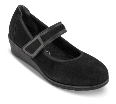 Rieker Mary Jane Ballerina Sort L5357-00