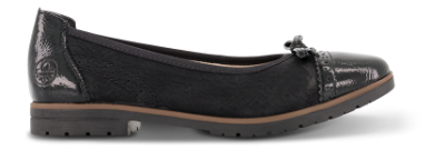 Rieker Ballerina Svart 45358-00