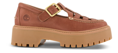 Timberland Stone Street Platform Buckle Sko Brun TB0A4188EM61.