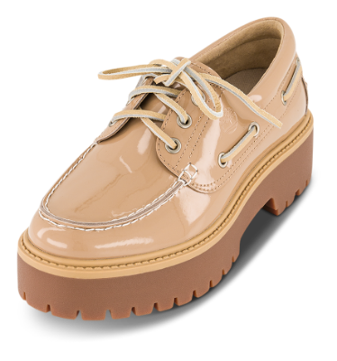 Timberland Stone Street Platform Boat Shoe Beige TB0A2GVFAKJ1