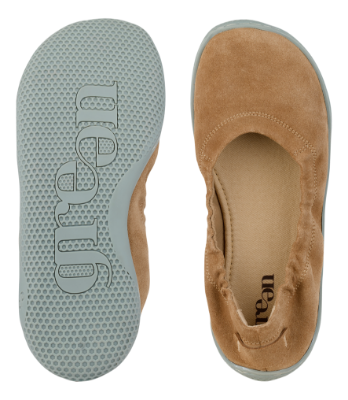 Green Comfort Leeds Lea Barefoot Ballerina Brun 221006Q10