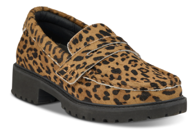 Green Comfort Berlin Balou Penny Loafer Leopard 229009Q82