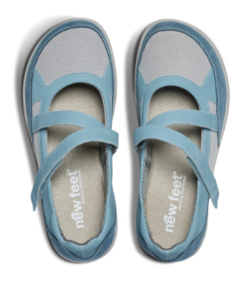 New Feet Ballerina Blå 261-33-840