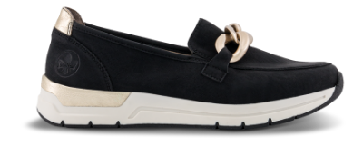 Rieker Loafer Sort 58944-00