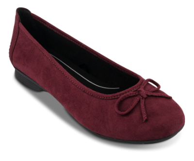 Jana Softline Ballerina Bordeaux 8-22164-41