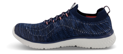 Rieker Damesko med snøre Blå N9474-15