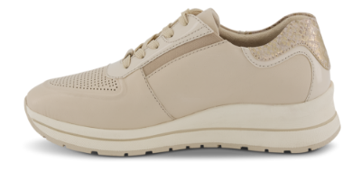 Tamaris Damesko med snøre Beige 1-1-23733-26