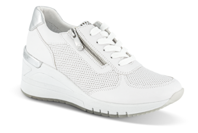 Marco Tozzi Damesko med snøre Hvid 2-2-23787-26