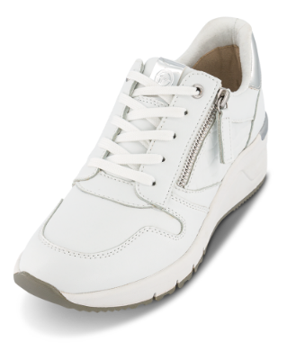 Tamaris Damesko med snøre Hvit 1-1-23702-26