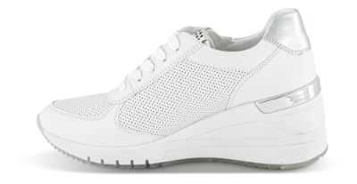 Marco Tozzi Damesko med snøre Hvid 2-2-23787-27