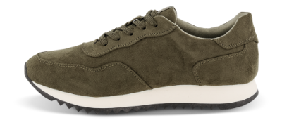 Tamaris Damesko med snøre Oliven 1-1-23606-27