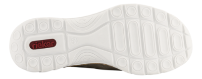 Rieker Damesko med snøre Grå N42F1-40