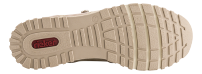 Rieker Damesko med snøre Beige N7411-60