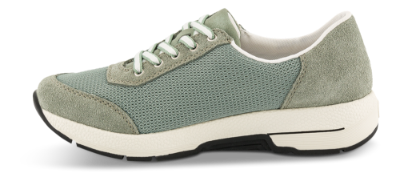 Rieker Damesko med snøre Grøn N8451-52