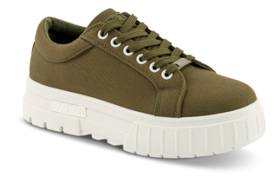 B&CO Damesko med snøre Grønn 2424100242