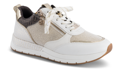 Tamaris Damesko med snøre Beige 1-23732-41