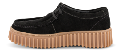 Clarks Damesko med snøre Sort CL26172044