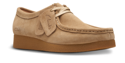 Clarks Damesko med snøre Beige CL26174747