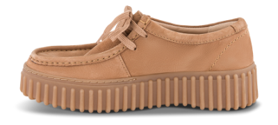 Clarks Damesko med snøre Beige CL26172084