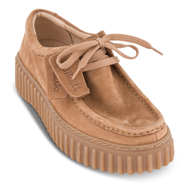 Clarks Damesko med snøre Beige CL26172084