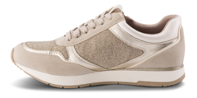 Tamaris Damesko med snøre Beige 1-23603-42