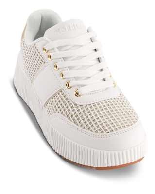 Norrliv Damesko med snøre Hvid 2425100890