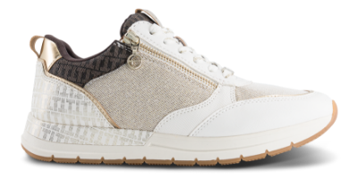 Tamaris Damesko med snøre Beige 1-23732-41