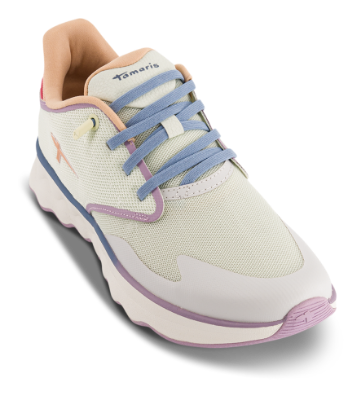 Tamaris Damesko med snøre Grøn 1-23700-44