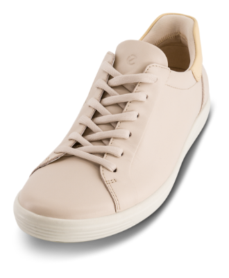 ECCO Damesko med snøre Beige 47084360934 SOFT 7 W