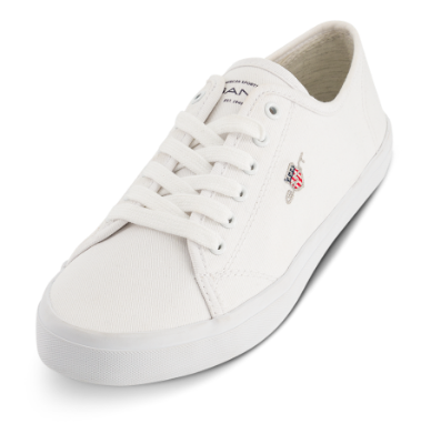Gant Pillox Plimsolls Sneaker Hvit 30538896