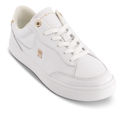 Tommy Hilfiger Damesko med snøre Hvid FW0FW08322YBS