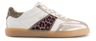 Tamaris Damesko med snøre Leopard 1-23624-43