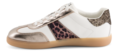 Tamaris Damesko med snøre Leopard 1-23624-43