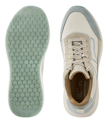 Green Comfort Damesko med snøre Blå 225064Q49