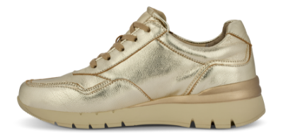 Green Comfort Damesko med snøre Guld 225072Q34